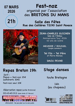 2026 Fest noz Le Mans